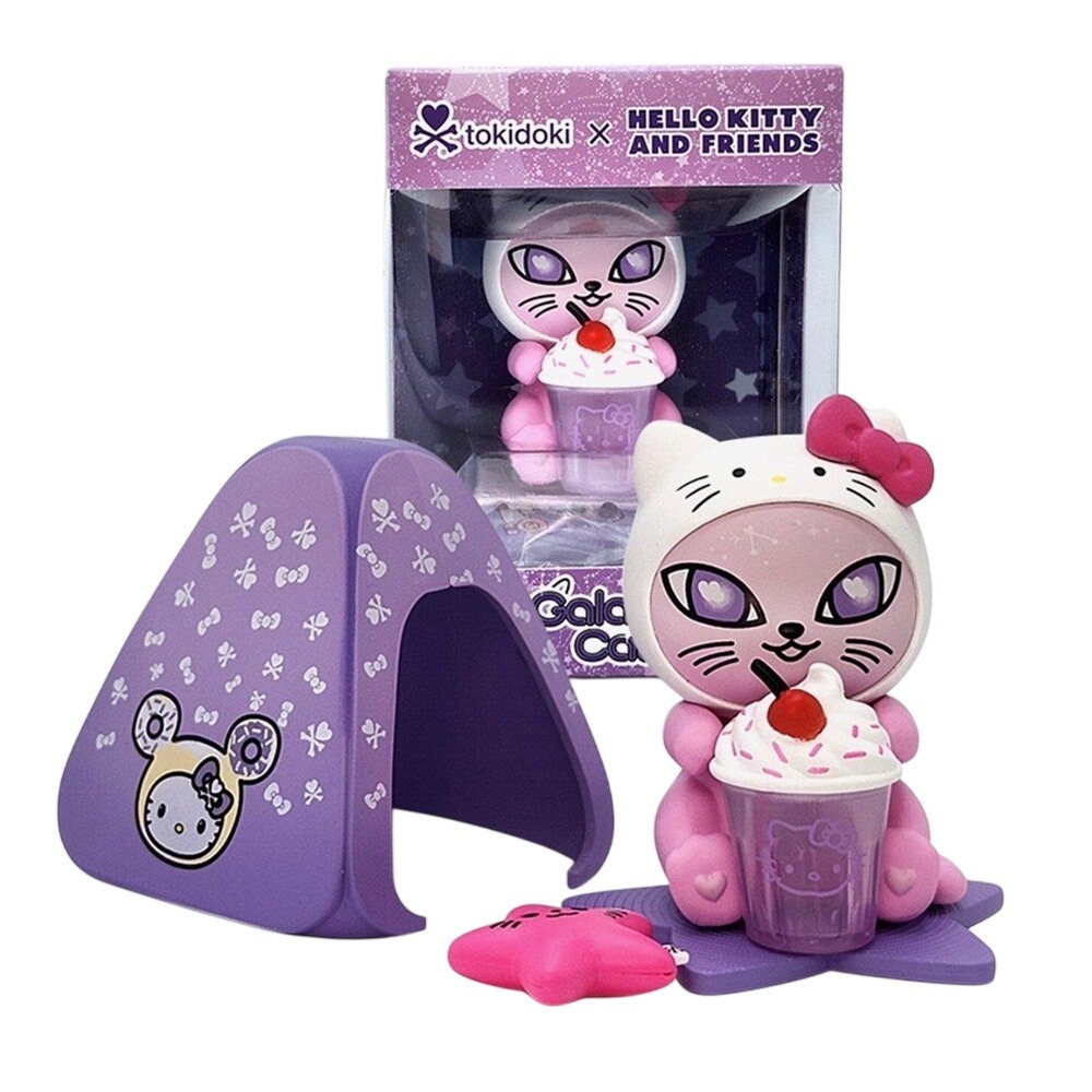 Tokidoki Hello Kitty Galactic Cats Sugar‎ Whiskers Figure Limited Edition